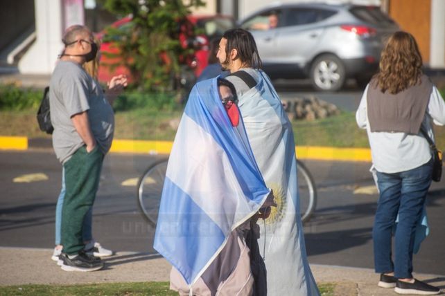 Videos y fotos: Banderazo contra el gobierno nacional