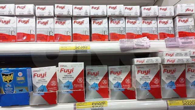 El aumento de los casos de dengue y la presencia de la encefalomielitis equina en la región elevó la demanda de repelentes. En algunas cadenas hay faltante