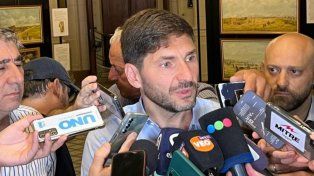 El gobernador de Santa Fe, Maximiliano Pullaro