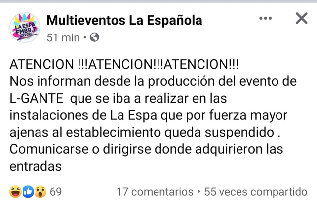 La Barra Bailable Venado Tuerto 