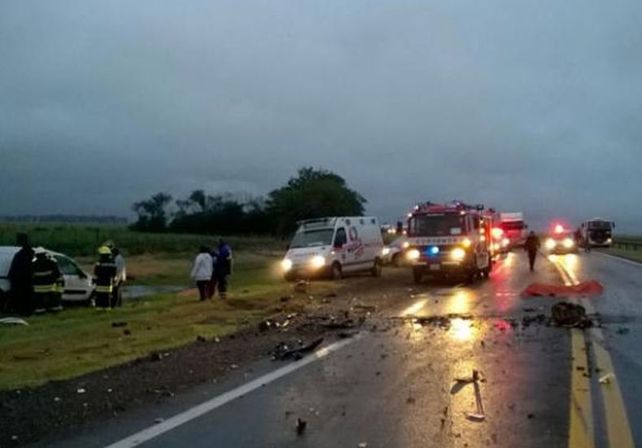 Tres jóvenes murieron en un violento accidente en cercanías de Venado Tuerto