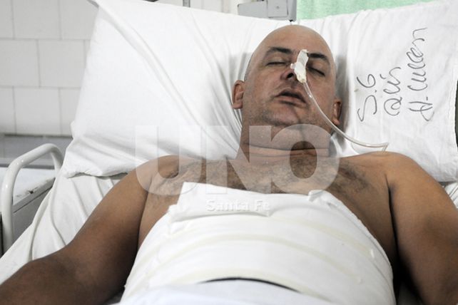 Balearon a un sereno de una obra en calle French