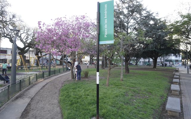 La plaza de las Américas