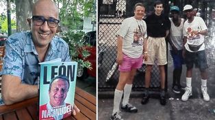 El periodista Marcelo Nogueira lanzó a la calle un libro sobre la biografía de León Najnudel.