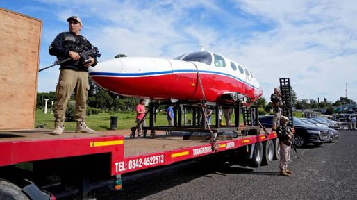 Tras la polémica por la avioneta, la provincia mostró los bienes del delito que subastará esta semana