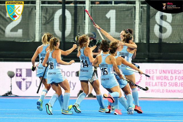 Las Leonas se clasificaron a los cuartos de final del Mundial de Londres