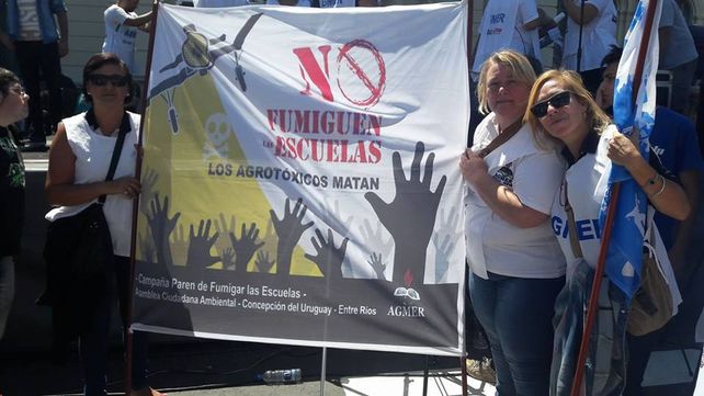 Es un precedente que va a ayudar a los docentes de escuelas fumigadas en Argentina