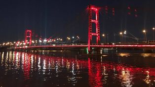 En el Día Internacional de lucha contra el VIH/Sida el Puente Colgante se teñirá de rojo