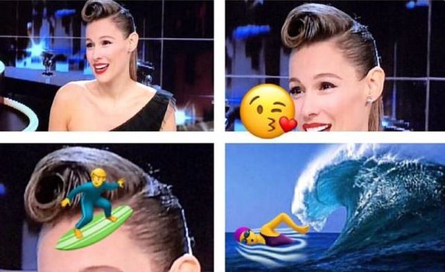 El peinado de Pampita que se ganó las bromas de Pico Mónaco y divertidos memes en las redes