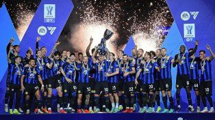 Lautaro Martínez le dio el título a Inter en la Supercopa de Italia