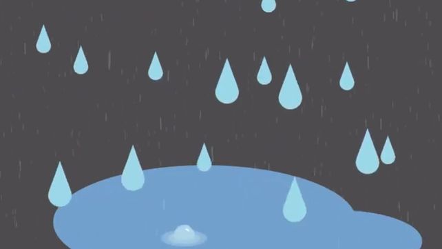 ¿Será verdad?: burbujas en los charcos, lluvia para rato
