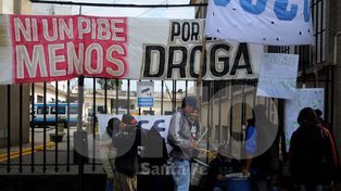 Marcha para pedir acciones contra la droga en los barrios