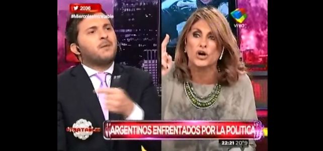 Terrible escándalo en Intratables entre Silvia Fernández Barrio y Brancatelli