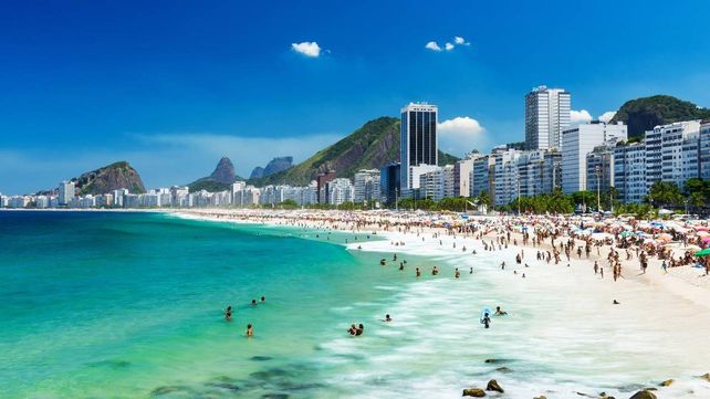 La playa Copacabana
