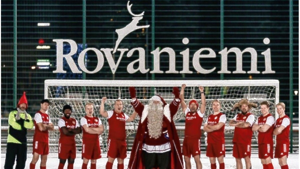 Santa Claus FC, el equipo que le hace honor a la Navidad
