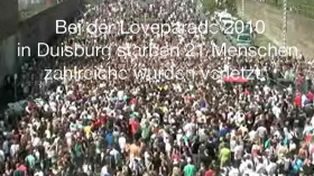 El organizador del Love Parade en Alemania se desliga de la tragedia con un video