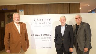 Escrito en la madera, en Fundación San Cristóbal