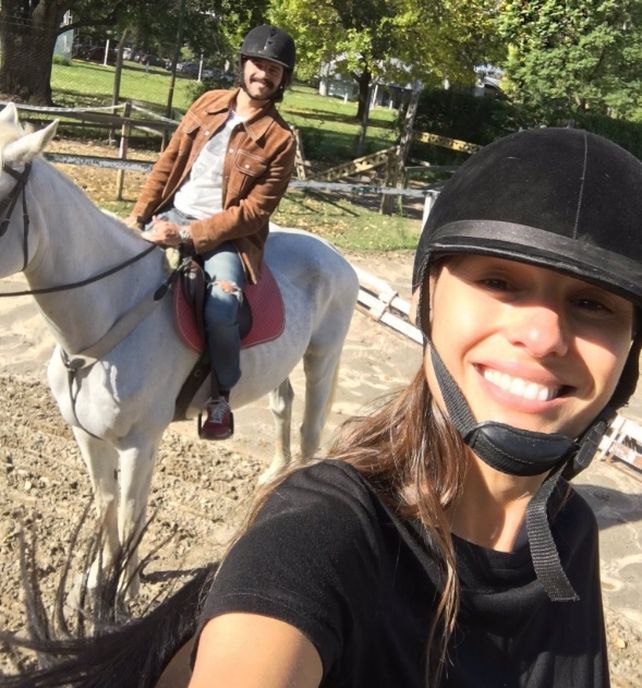 Pampita comenzó a rodar un thriller psicológico y mostró imágenes del backstage