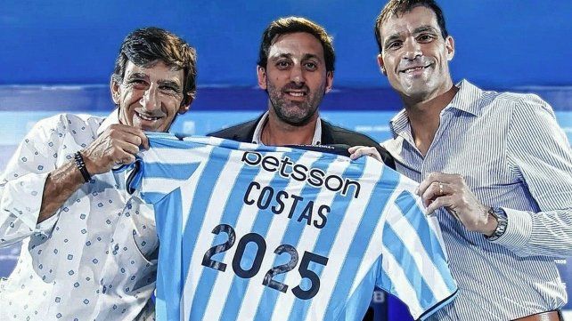 Racing y Costas, cerca de sellar la continuidad pese a las tensiones en la negociación