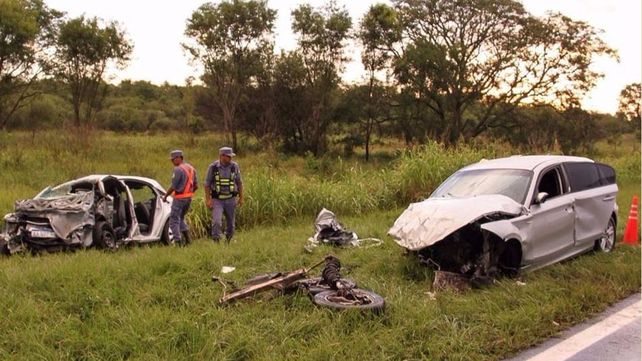Cinco muertos y cuatro heridos en un choque frontal en la ruta 81 en Formosa