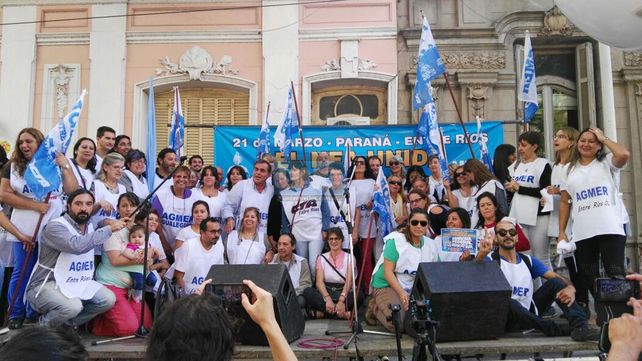 Entre Ríos ya se encolumna en la Marcha Federal Educativa