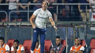 San Pablo confirmó la salida del entrenador argentino, Luis Zubeldía.
