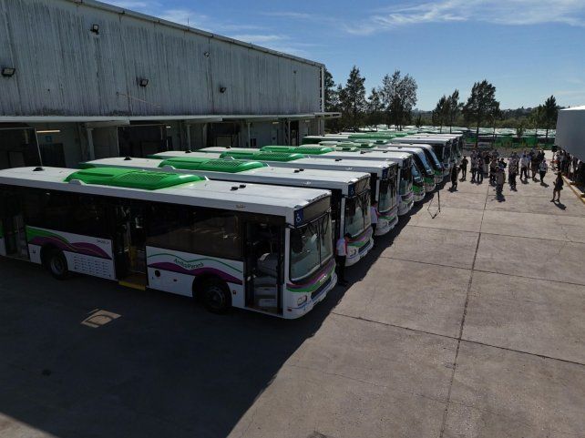 Los colectivos de la empresa San José circulan desde hace un par de meses en Paraná.