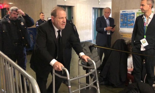 Harvey Weinstein fue condenado a 23 años de cárcel por violación y agresión sexual