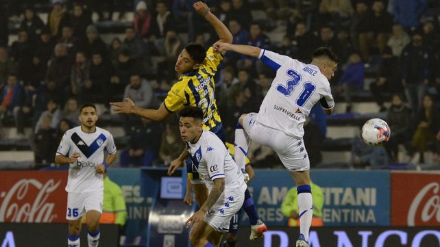 Central, ante la mirada de Tevez, cayó sin atenuantes con Vélez