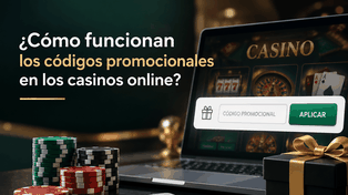 ¿Cómo funcionan los códigos promocionales en los casinos online?