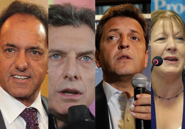 Por la presidencia. Scioli