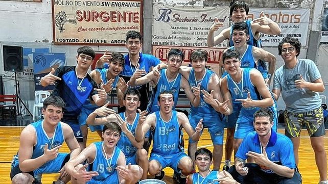 Banco Provincial U16 se quedó con el título provincial en Tostado al vencer a San Lorenzo en la final.