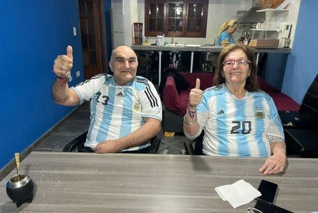 La madre de Lionel Scaloni tuvo otros dos hijos con su esposo Ángel.