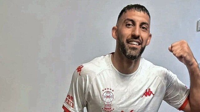 Ramón Wanchope Ábila se convirtió en refuerzo de Huracán.