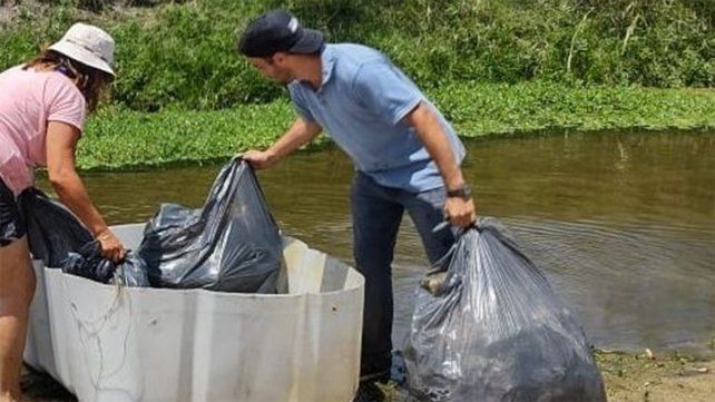 La primera limpieza se llevó a cabo en diciembre de 2022 en el sector conocido como balneario Rocha