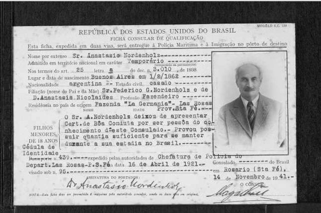 Después de vivir un tiempo en Alemania, Anastasius se radicó en Brasil junto a su familia. Luego volvió a Argentina, su país de origen.