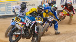 Totoras recibe la doble fecha final de un campeonato mundial de motociclismo: el Flat track