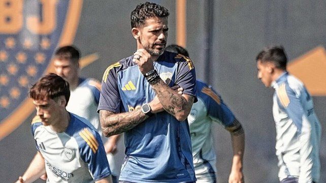 Fernando Gago estará el viernes en el banco ante Boca.&nbsp;