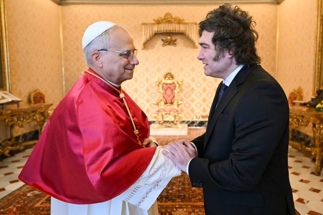 El presidente Javier Milei fue recibido por el Papa en la Santa Sede