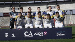 El equipo de Central que Jorge Almirón puso en cancha para enfrentar a Estudiantes por la Copa Argentina.