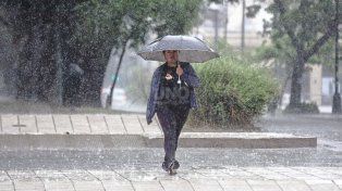 Tres alertas meteorológicos vigentes para la ciudad de Santa Fe: lluvias
