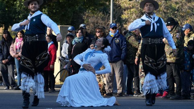 Los rosarinos coparon el parque Independencia para celebrar el 9 de Julio
