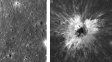 Descubrieron en la Luna un nuevo cráter de más de 200 metros