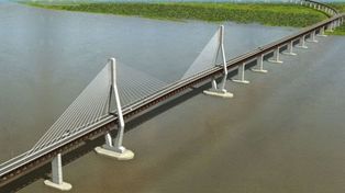 Por el riesgo país y la falta de crédito frenan el puente Santa Fe - Paraná