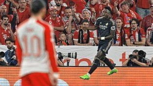 Real Madrid rescató un empate en Alemania ante Bayern Munich por la semifinal de ida de la Champions League.