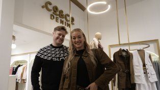 Marianela López Meucci y Ezequiel Teitelman, creadores de la marca.