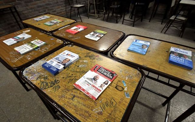 Diez boletas para elegir diputados nacionales por Santa Fe.&nbsp;