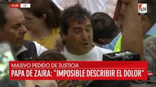 Familiares y vecinos marcharon por Zaira Rodríguez