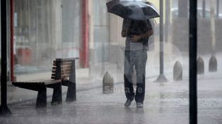 La tormenta pasó por la región y continúa vigente la alerta para Santa Fe