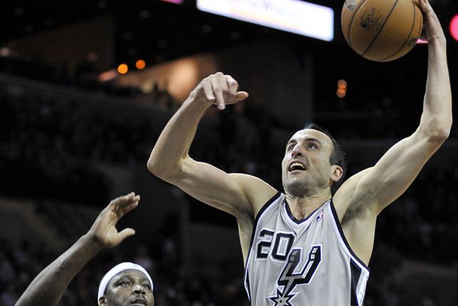Ginóbili y una gran tarea en la victoria de los Spurs